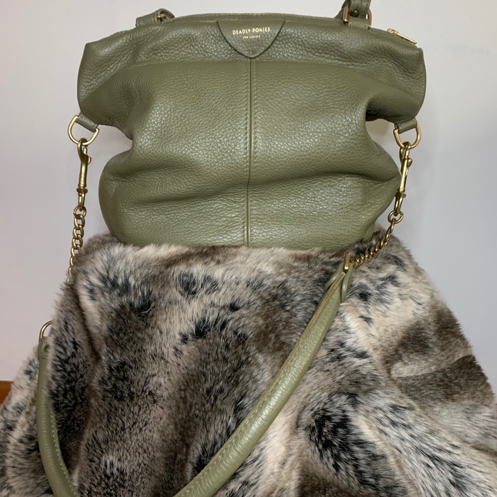 Mr Leopard Crossbody Hobo bag